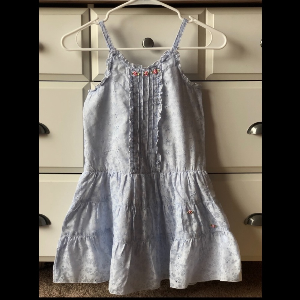 Blue Flower Dress